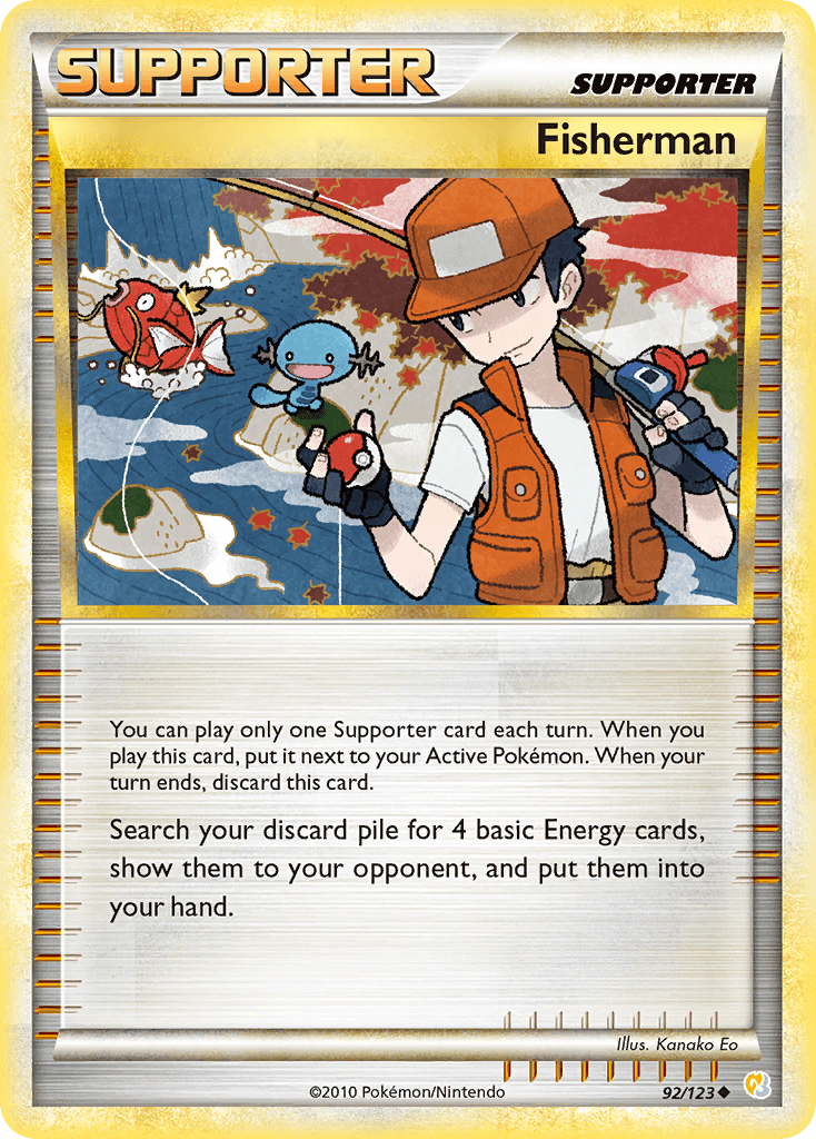 Fisherman, kortbilde fra pokemontcg.io