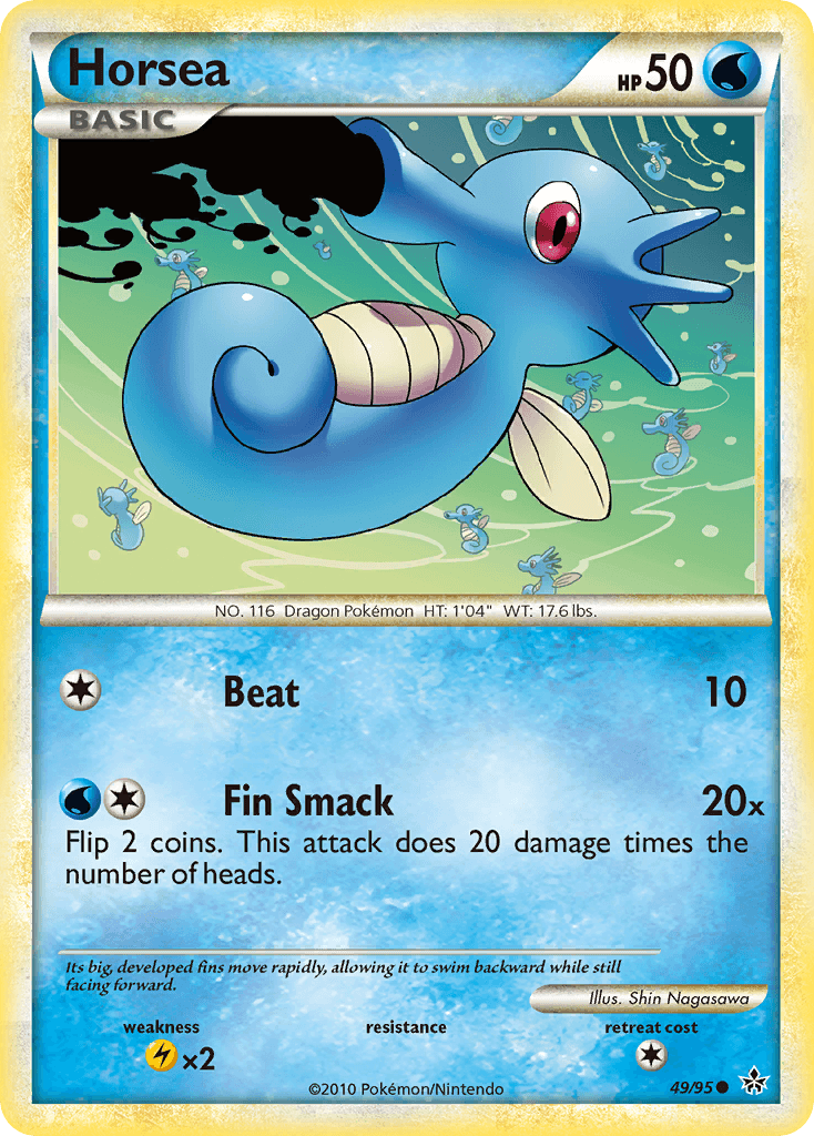Horsea, kortbilde fra pokemontcg.io