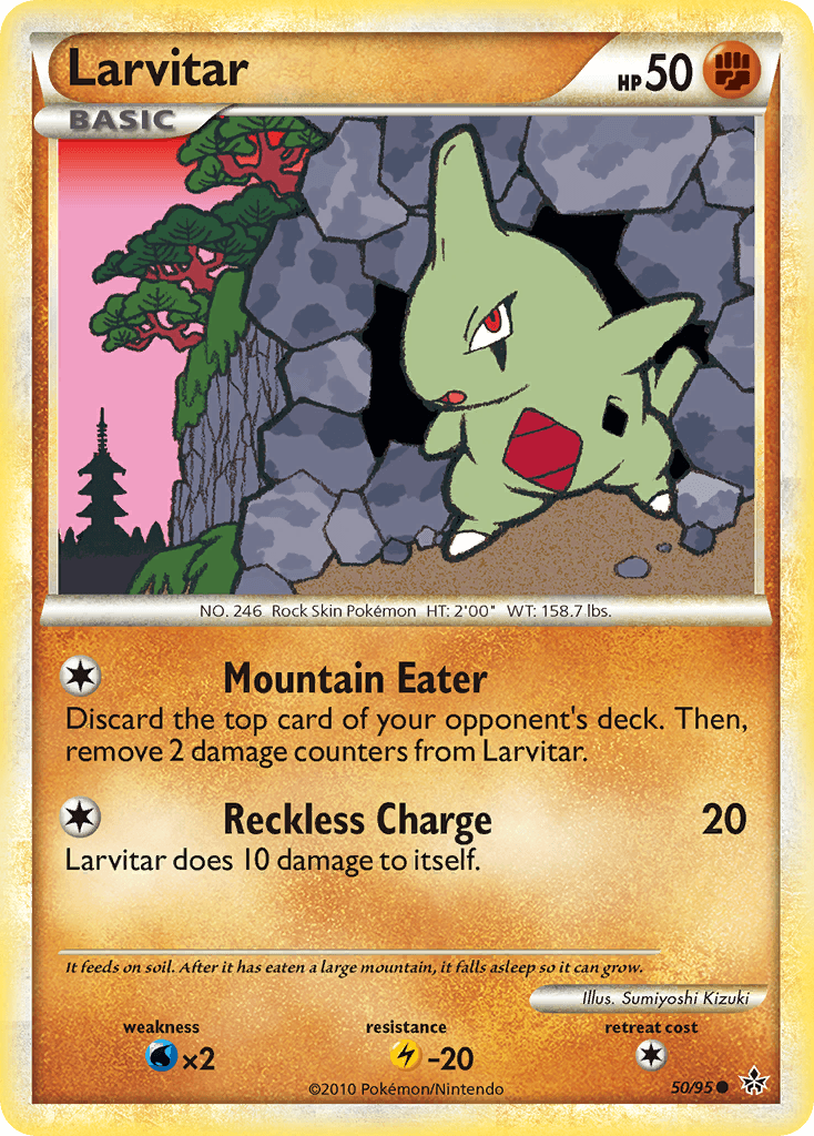 Larvitar, kortbilde fra pokemontcg.io