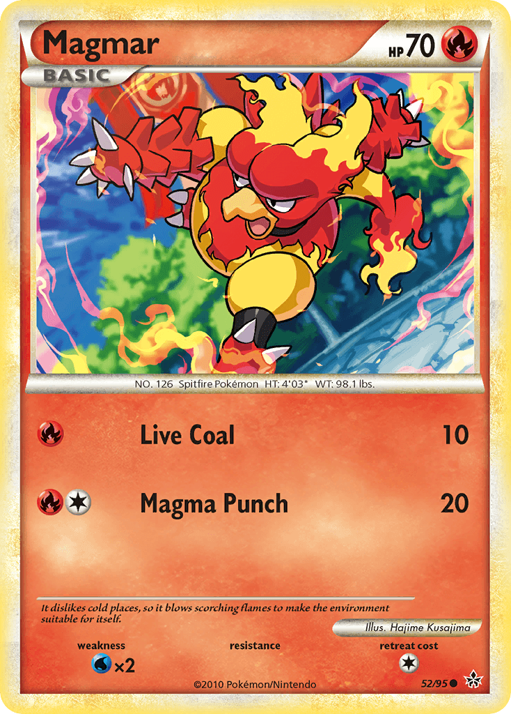 Magmar, kortbilde fra pokemontcg.io