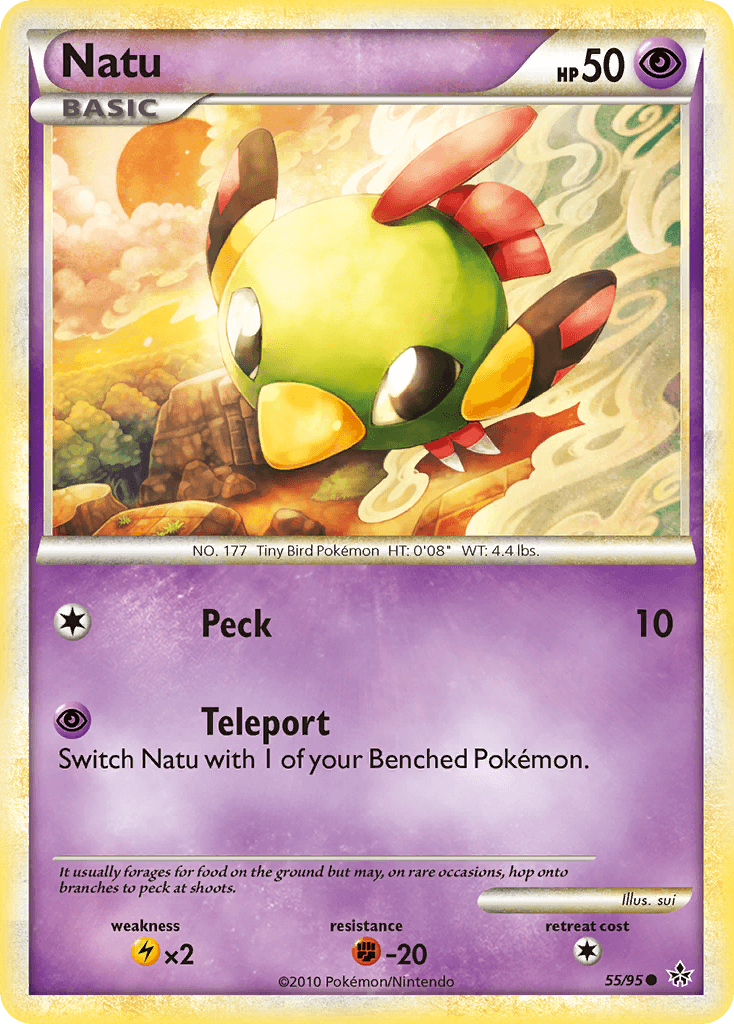 Natu, kortbilde fra pokemontcg.io
