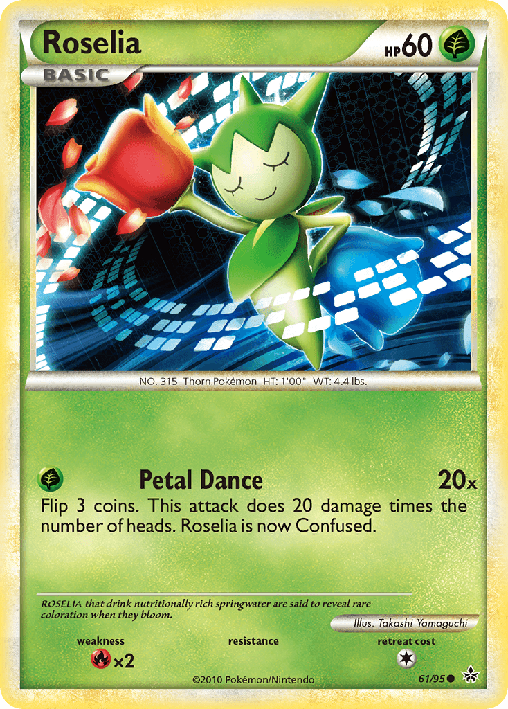Roselia, kortbilde fra pokemontcg.io