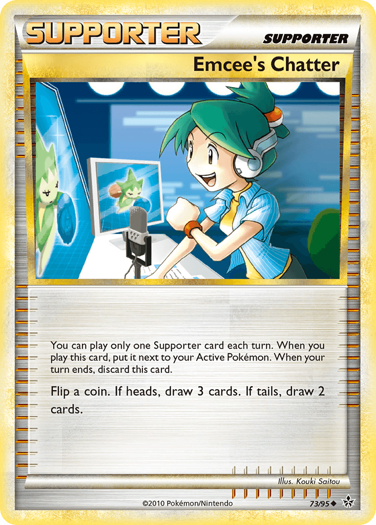 Emcee's Chatter, kortbilde fra pokemontcg.io
