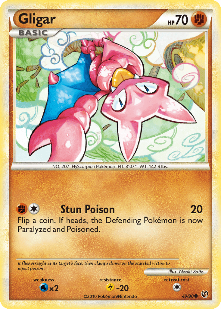 Gligar, kortbilde fra pokemontcg.io
