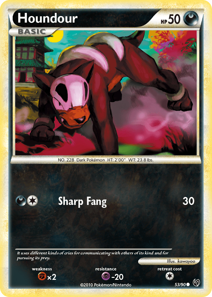 Houndour, kortbilde fra pokemontcg.io