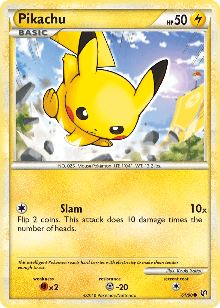 Pikachu, kortbilde fra pokemontcg.io