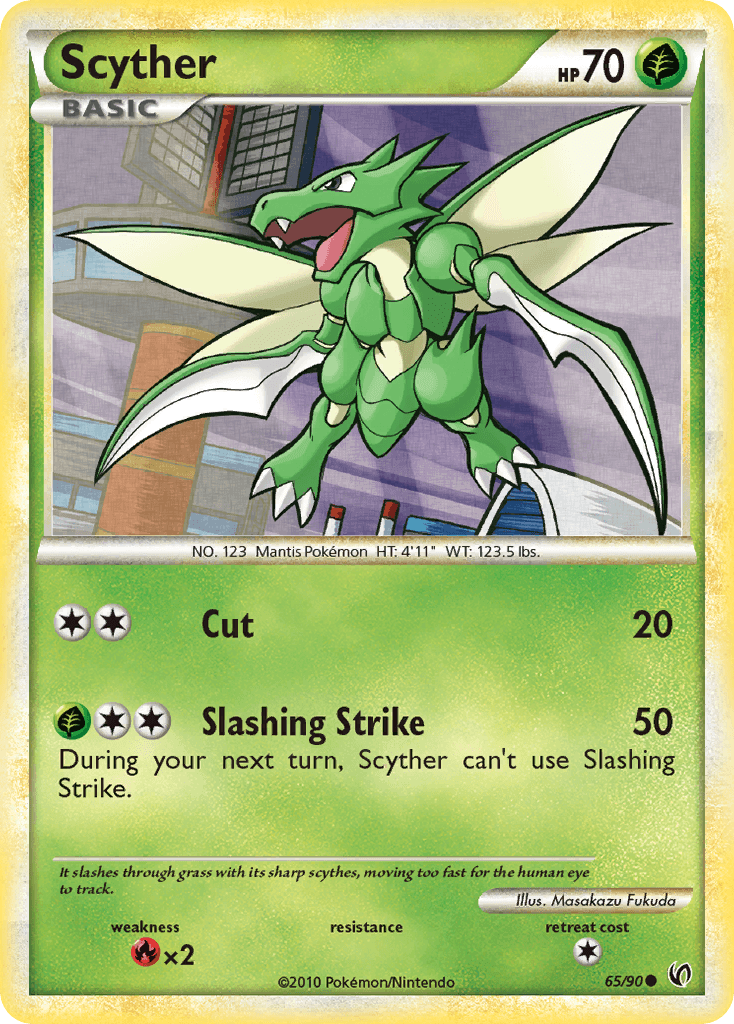 Scyther, kortbilde fra pokemontcg.io