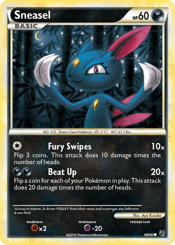 Sneasel, kortbilde fra pokemontcg.io