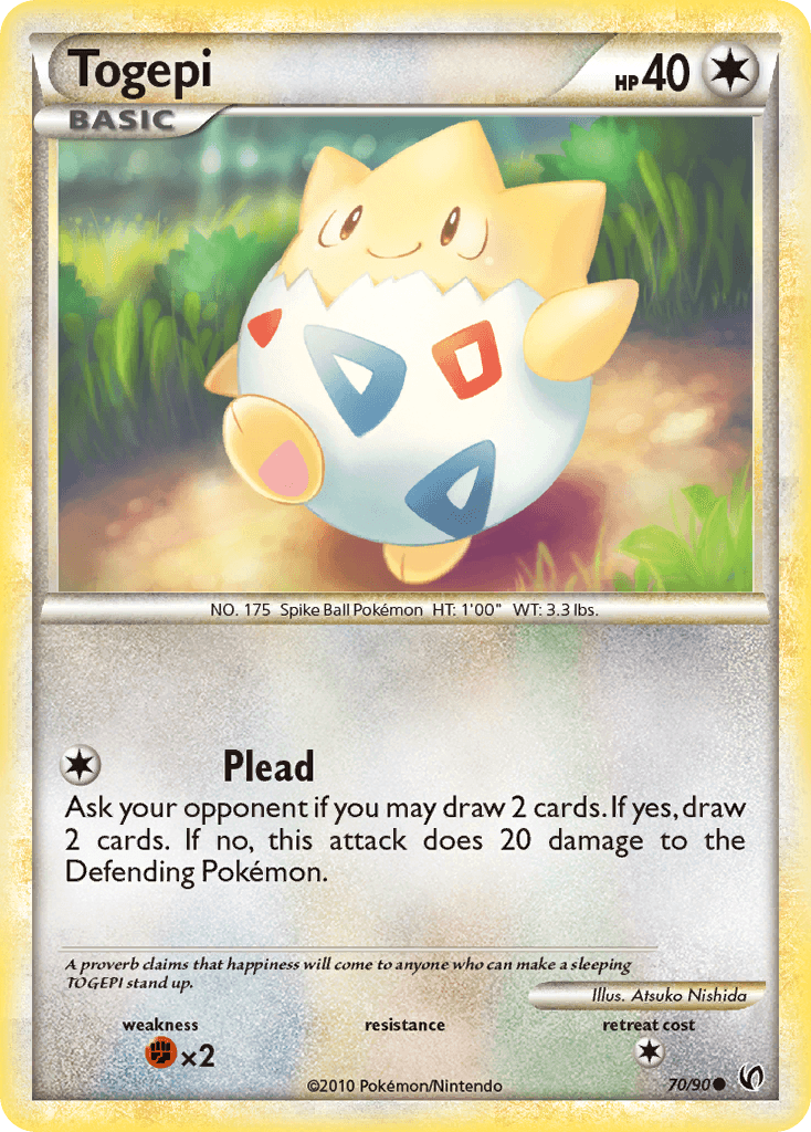 Togepi, kortbilde fra pokemontcg.io