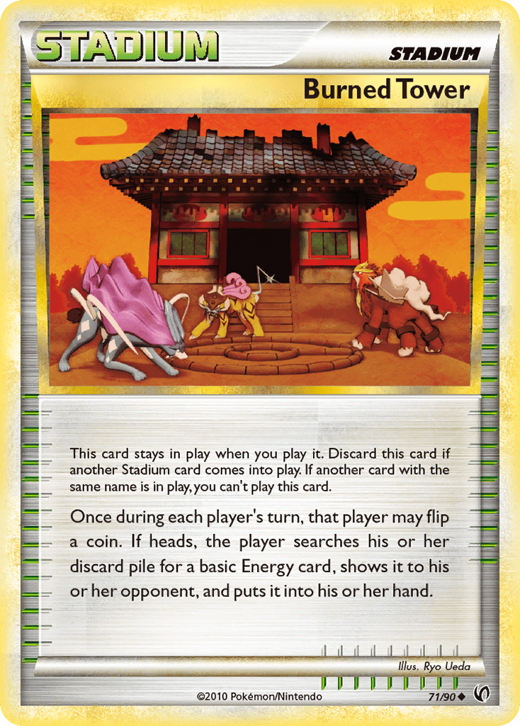 Burned Tower, kortbilde fra pokemontcg.io