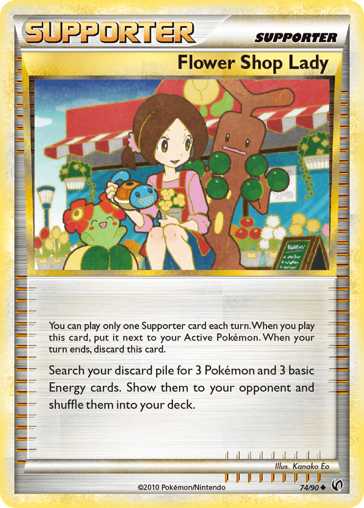 Flower Shop Lady, kortbilde fra pokemontcg.io