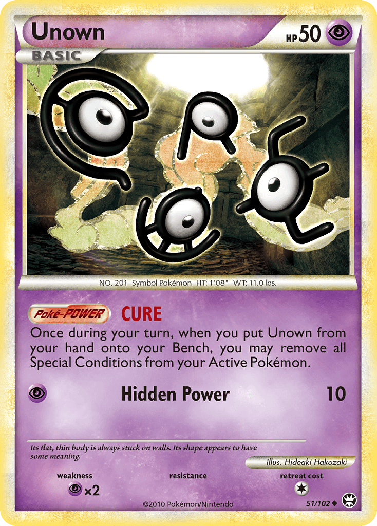 Unown, kortbilde fra pokemontcg.io