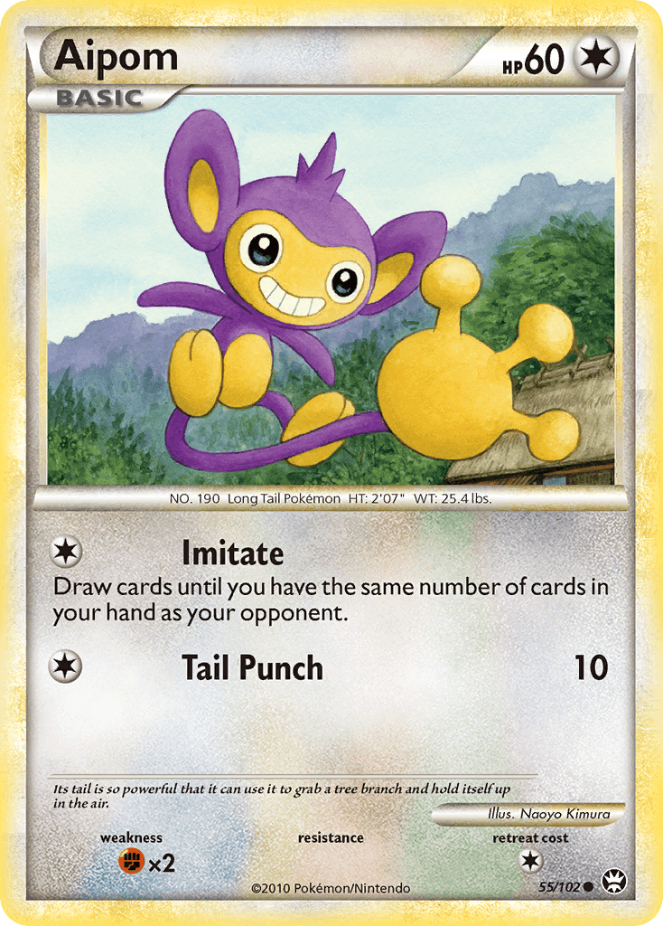 Aipom, kortbilde fra pokemontcg.io