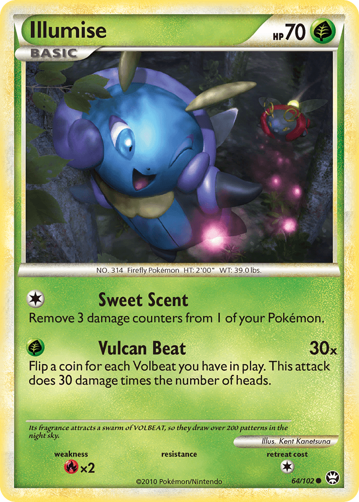 Illumise, kortbilde fra pokemontcg.io