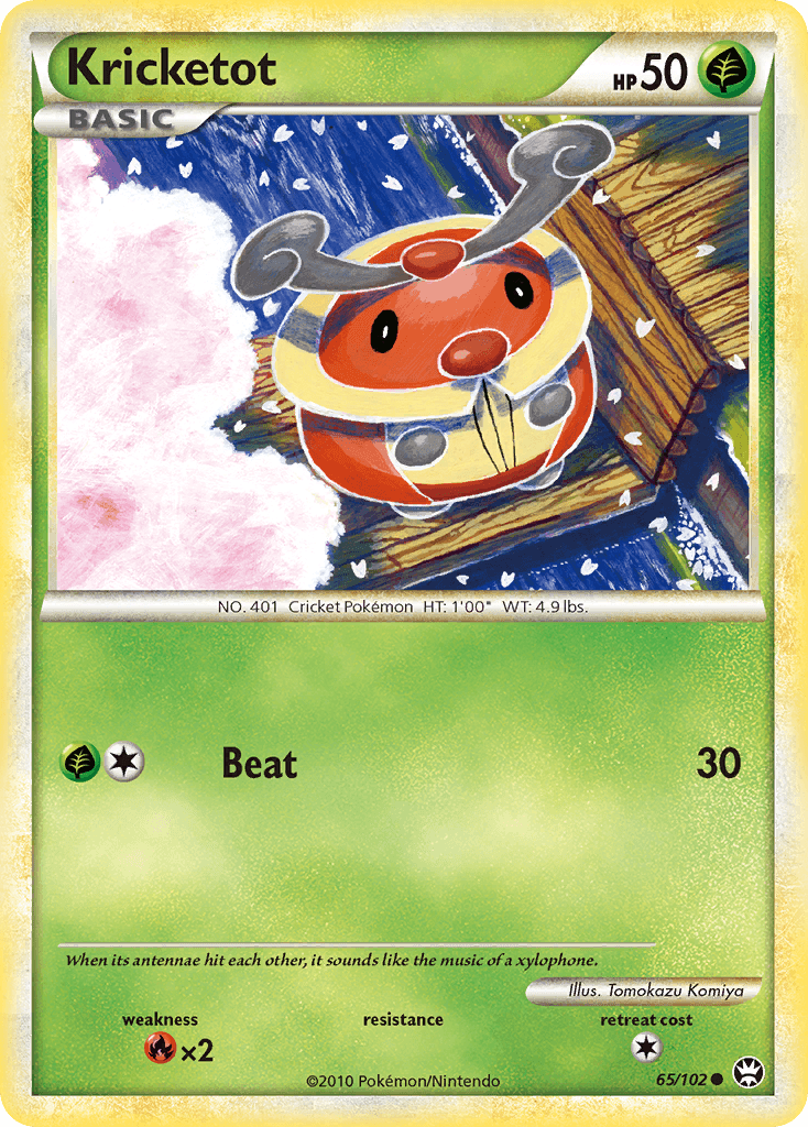 Kricketot, kortbilde fra pokemontcg.io
