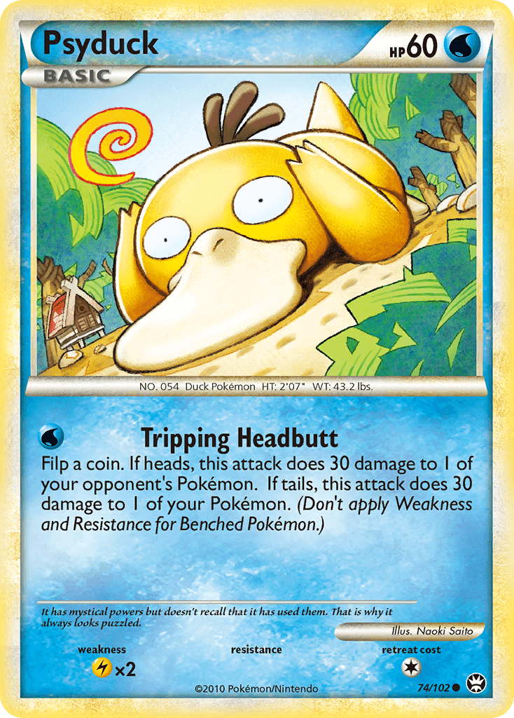 Psyduck, kortbilde fra pokemontcg.io