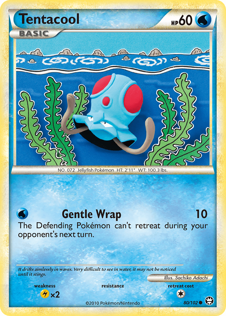 Tentacool, kortbilde fra pokemontcg.io