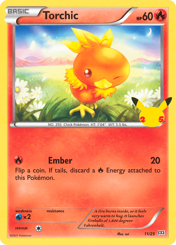 Torchic, kortbilde fra pokemontcg.io
