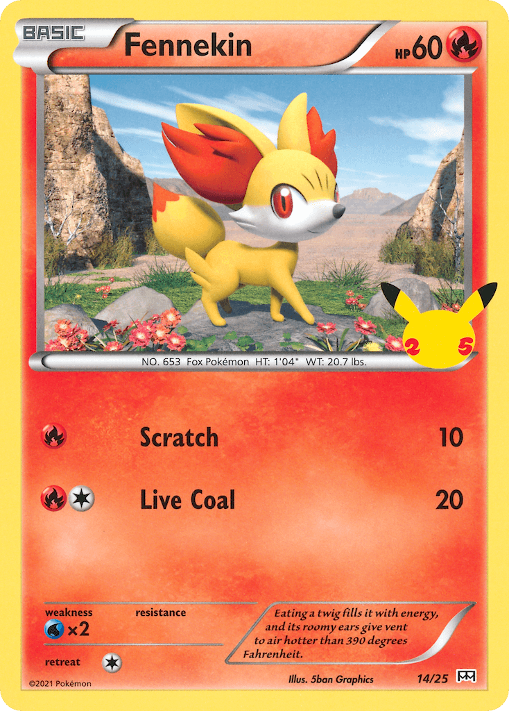 Fennekin, kortbilde fra pokemontcg.io