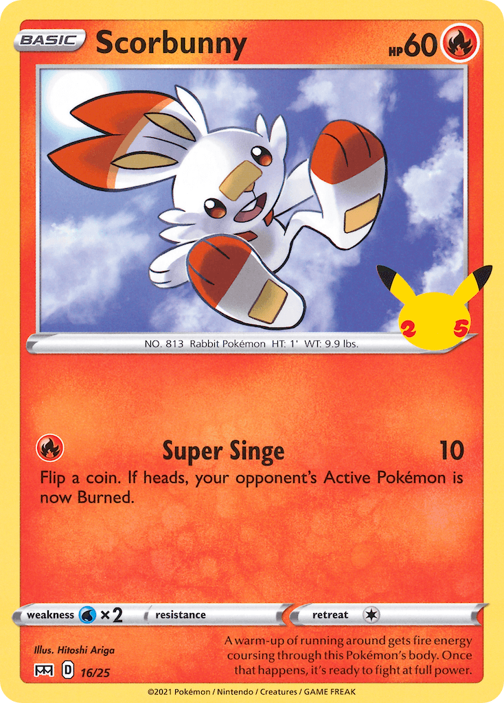 Scorbunny, kortbilde fra pokemontcg.io