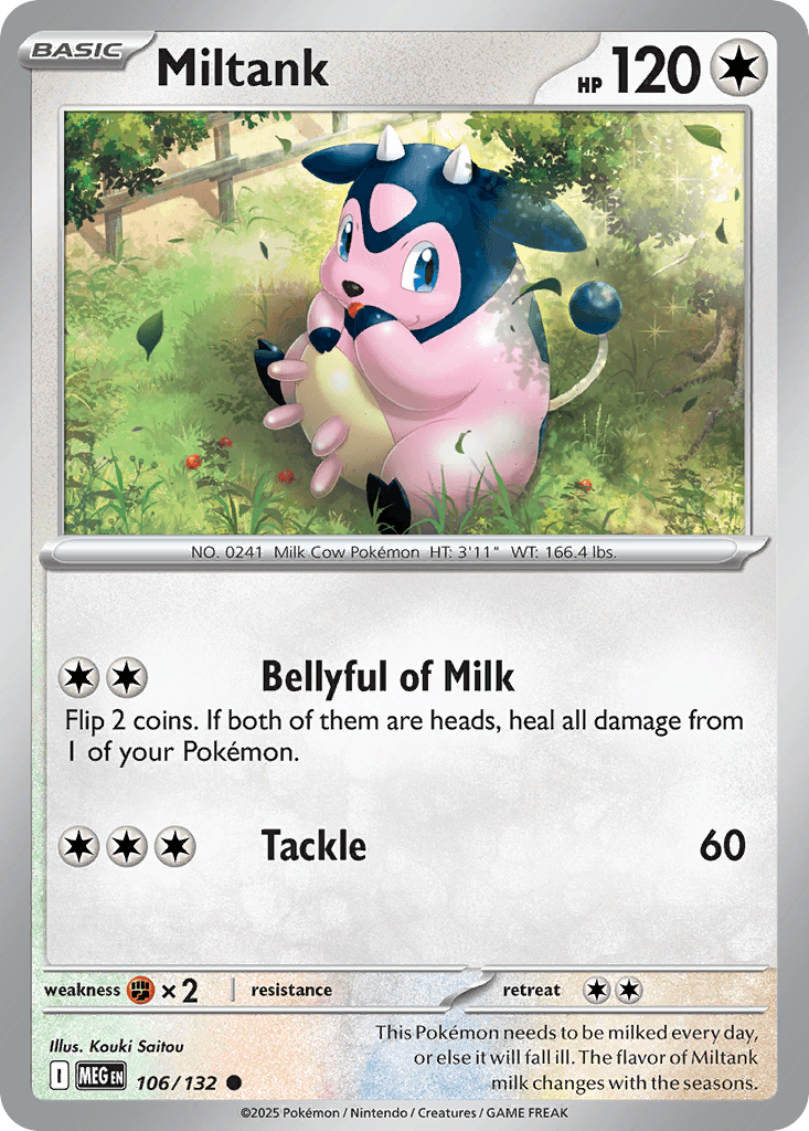 Miltank, kortbilde fra pokemontcg.io
