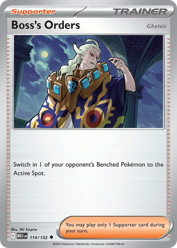 Boss's Orders, kortbilde fra pokemontcg.io