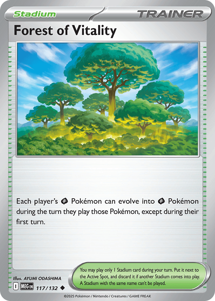 Forest of Vitality, kortbilde fra pokemontcg.io
