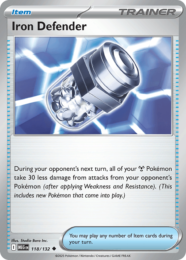 Iron Defender, kortbilde fra pokemontcg.io