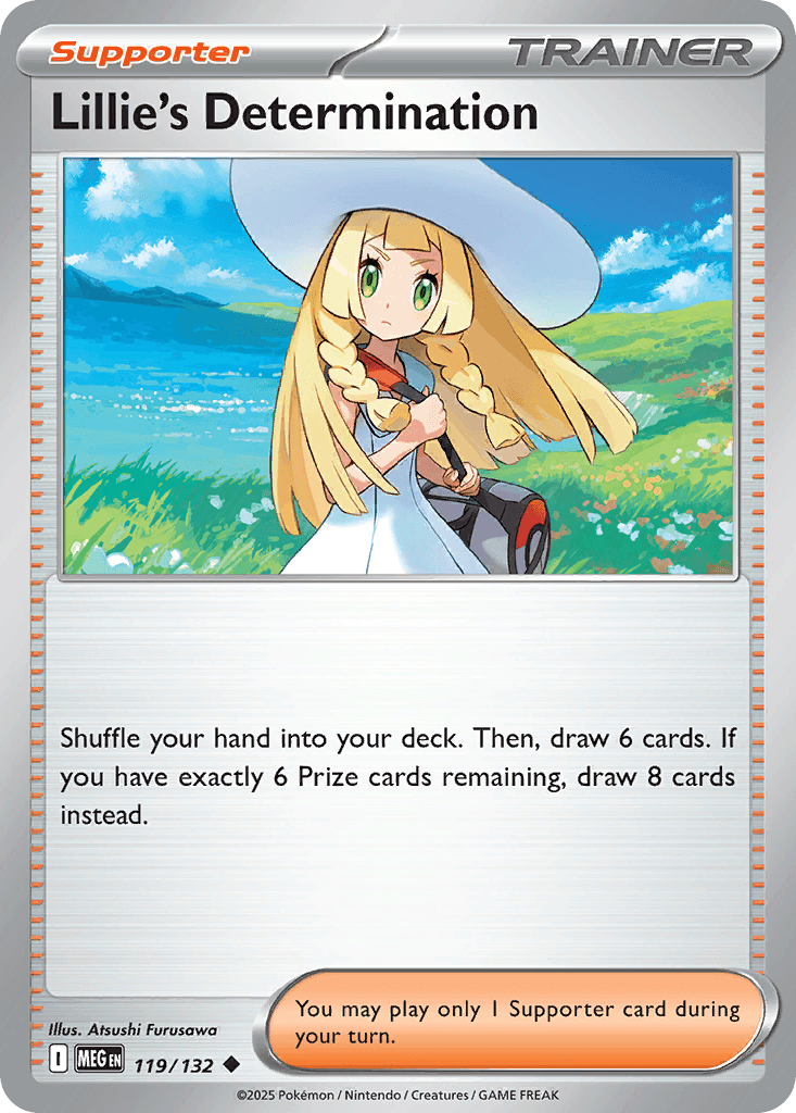 Lillie's Determination, kortbilde fra pokemontcg.io