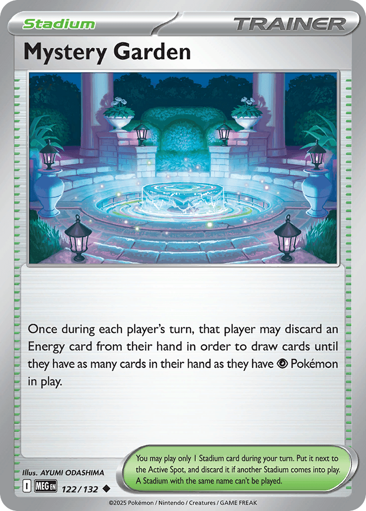 Mystery Garden, kortbilde fra pokemontcg.io