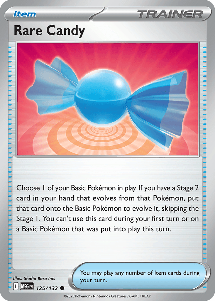Rare Candy, kortbilde fra pokemontcg.io