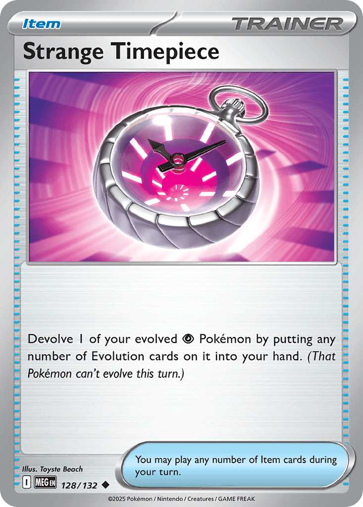 Strange Timepiece, kortbilde fra pokemontcg.io