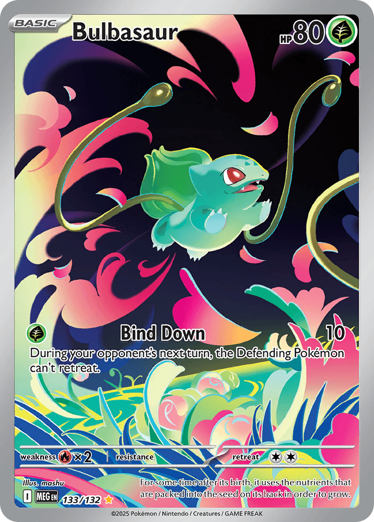 Bulbasaur, kortbilde fra pokemontcg.io