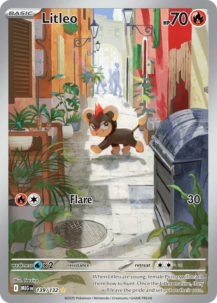 Litleo, kortbilde fra pokemontcg.io