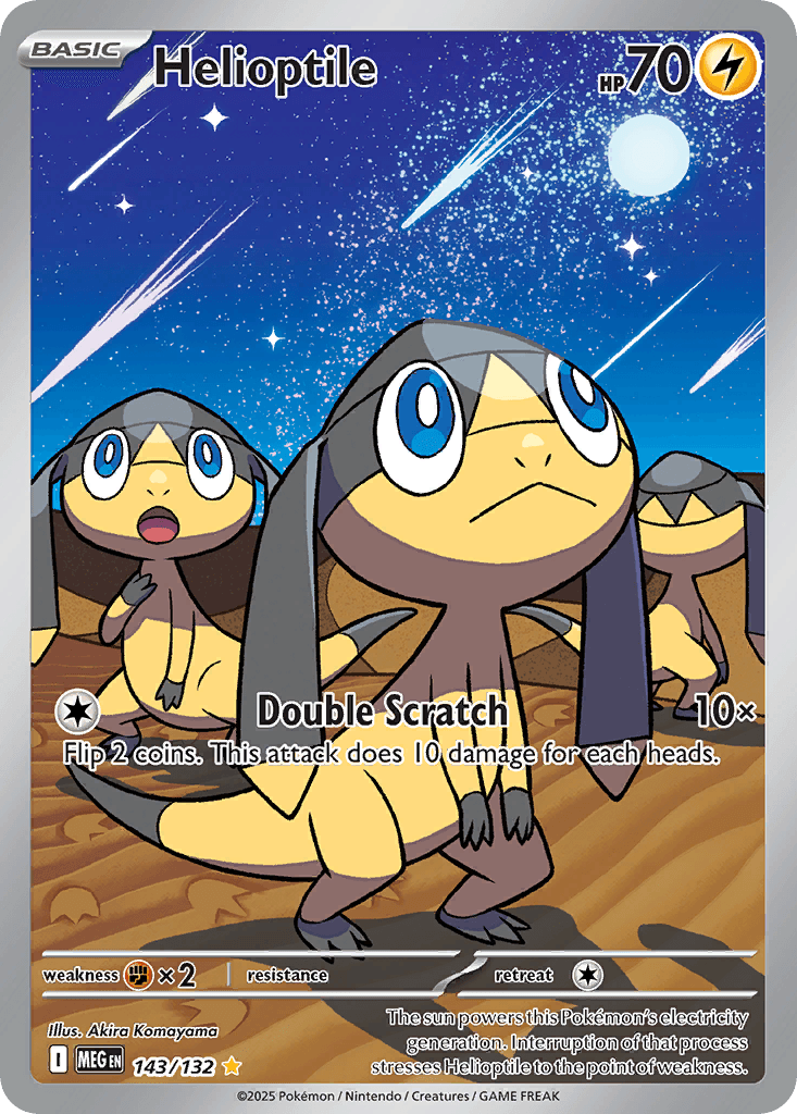 Helioptile, kortbilde fra pokemontcg.io