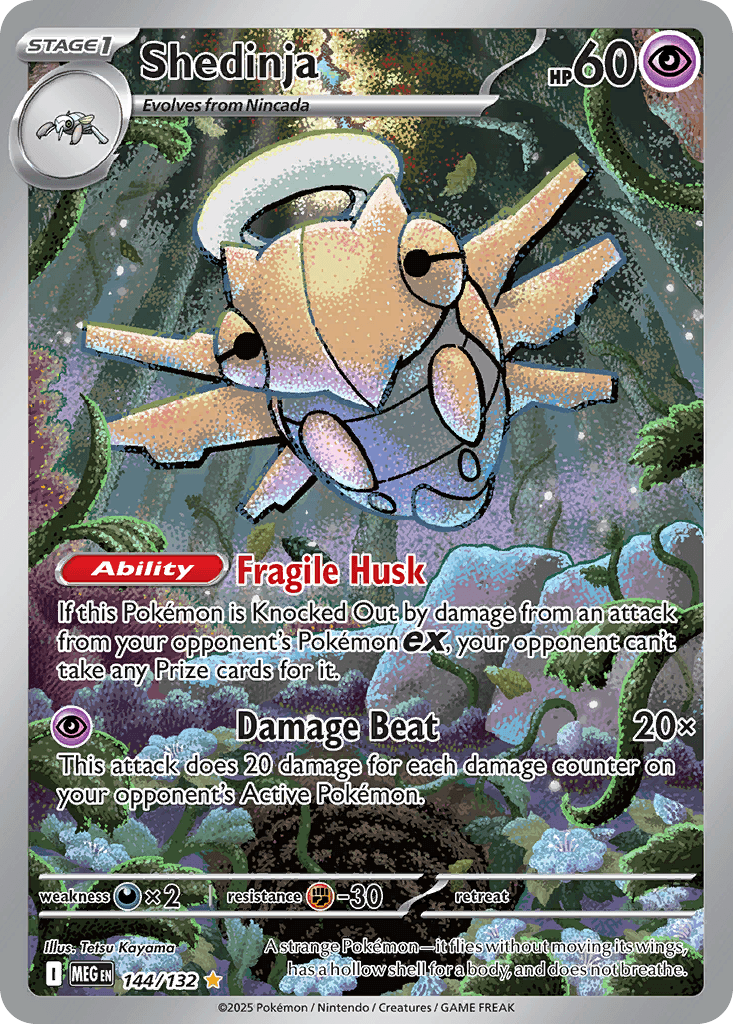Shedinja, kortbilde fra pokemontcg.io