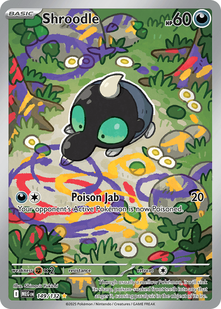 Shroodle, kortbilde fra pokemontcg.io