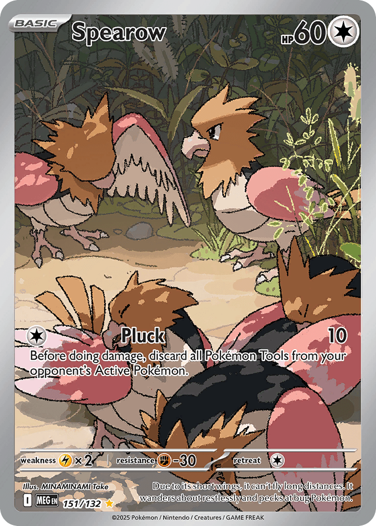 Spearow, kortbilde fra pokemontcg.io