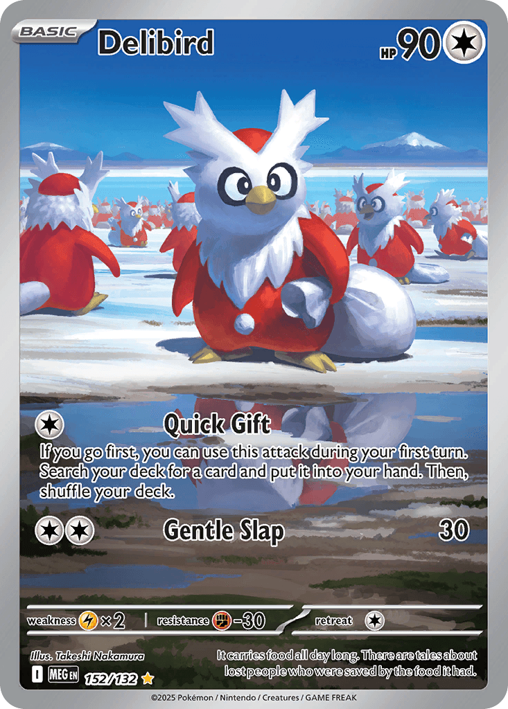 Delibird, kortbilde fra pokemontcg.io