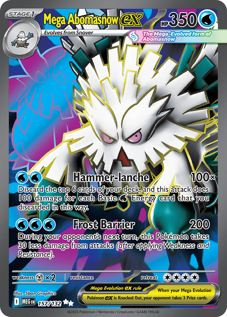 Mega Abomasnow ex, kortbilde fra pokemontcg.io