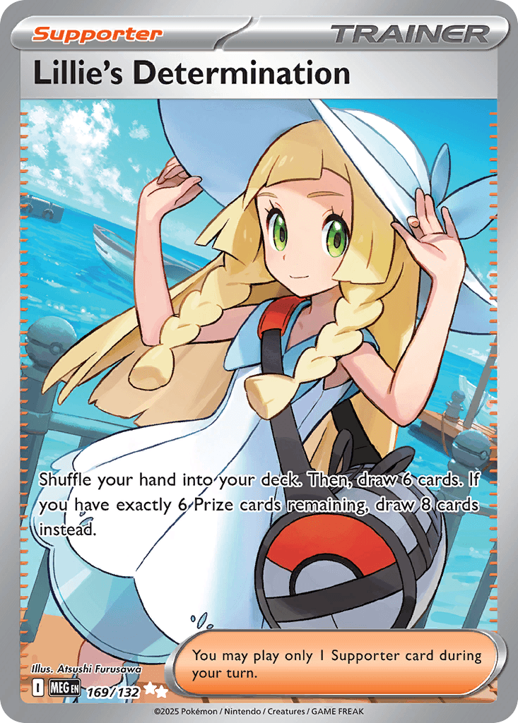 Lillie's Determination, kortbilde fra pokemontcg.io