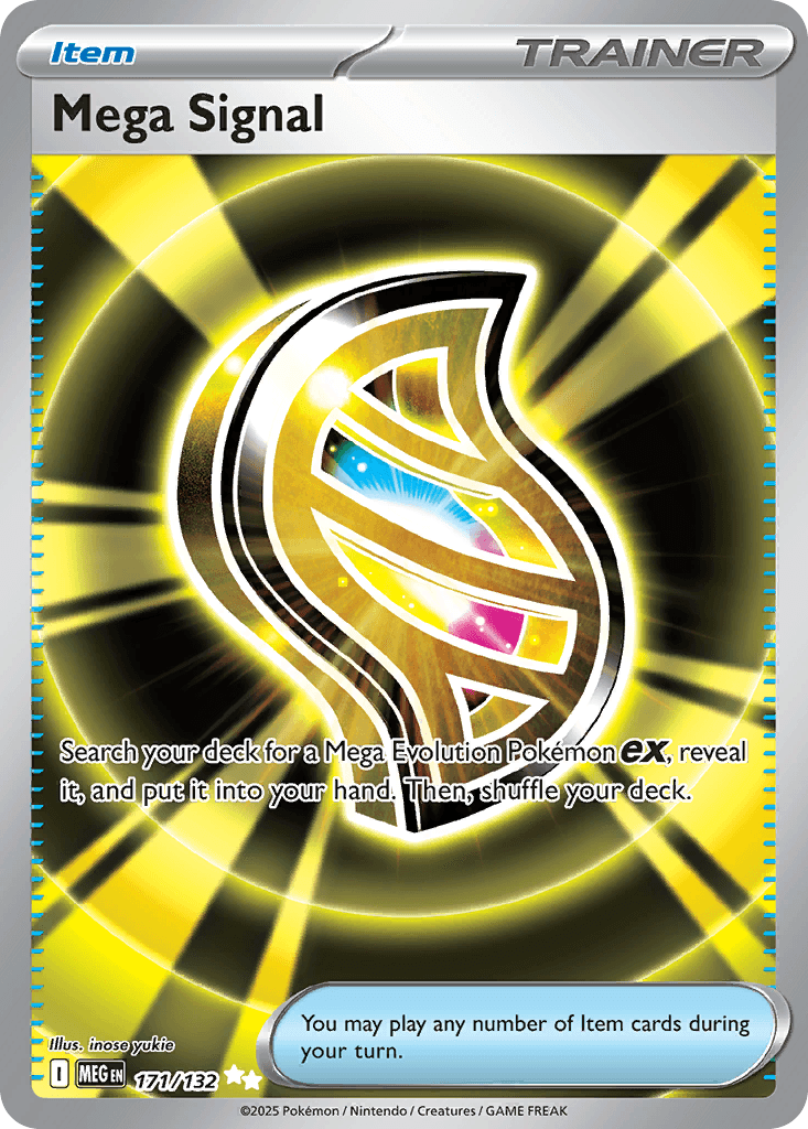 Mega Signal, kortbilde fra pokemontcg.io