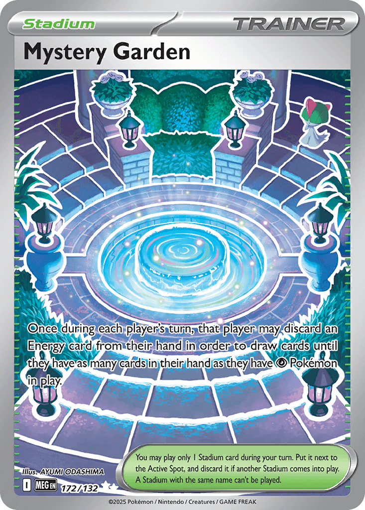 Mystery Garden, kortbilde fra pokemontcg.io
