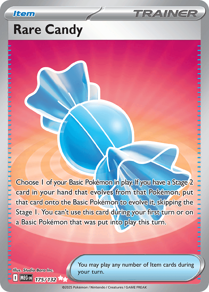 Rare Candy, kortbilde fra pokemontcg.io