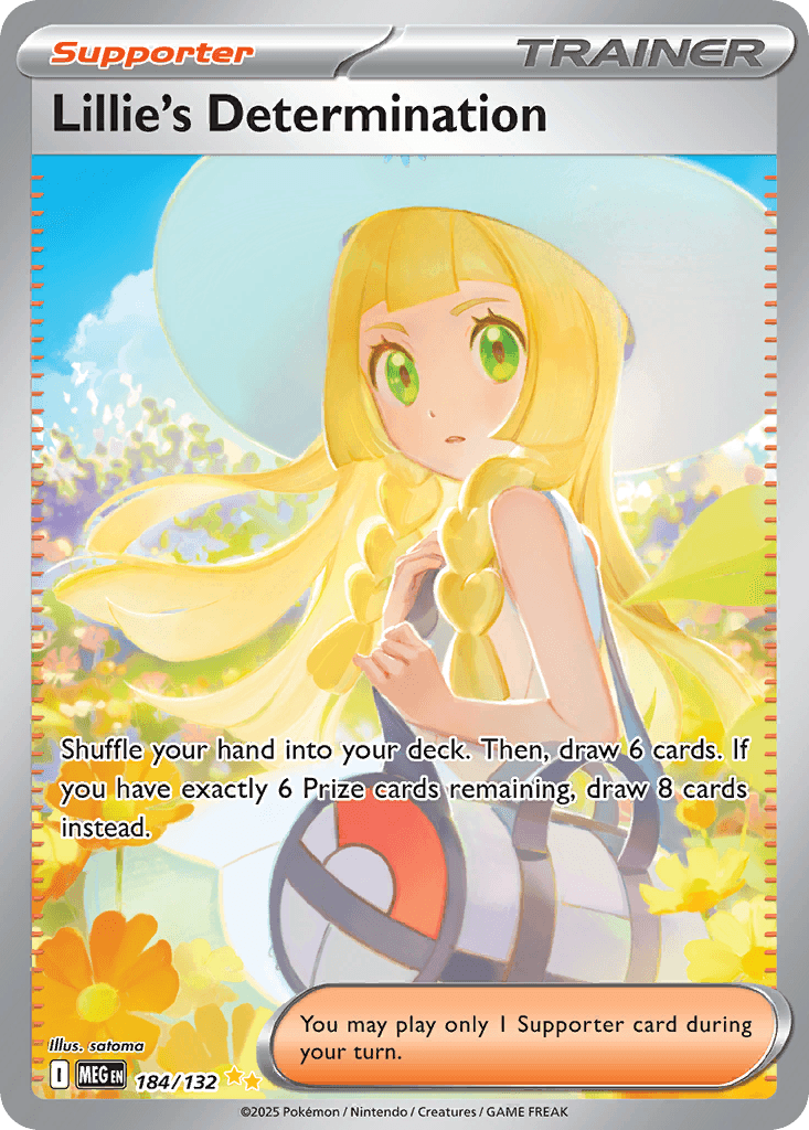 Lillie's Determination, kortbilde fra pokemontcg.io