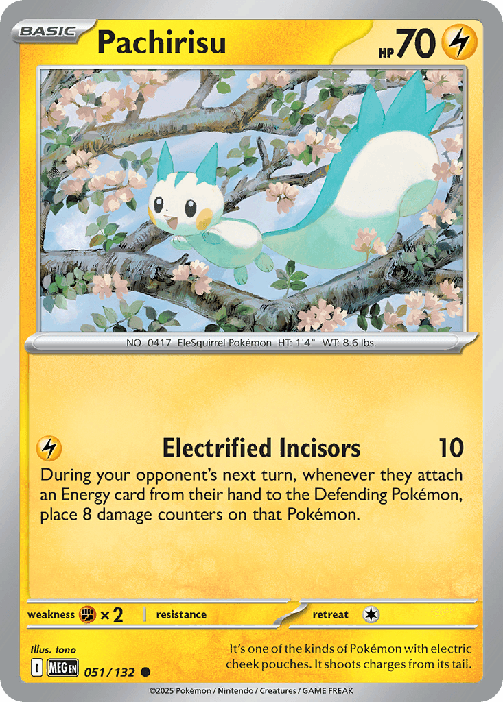 Pachirisu, kortbilde fra pokemontcg.io