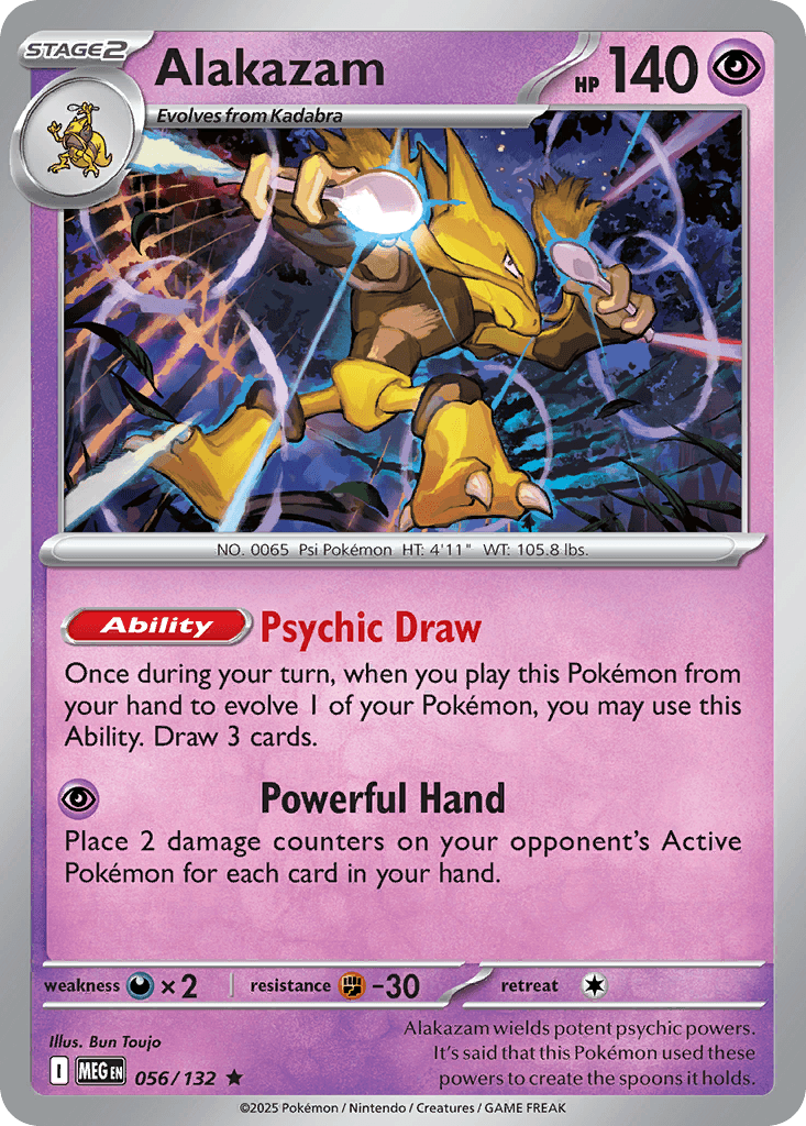 Alakazam, kortbilde fra pokemontcg.io