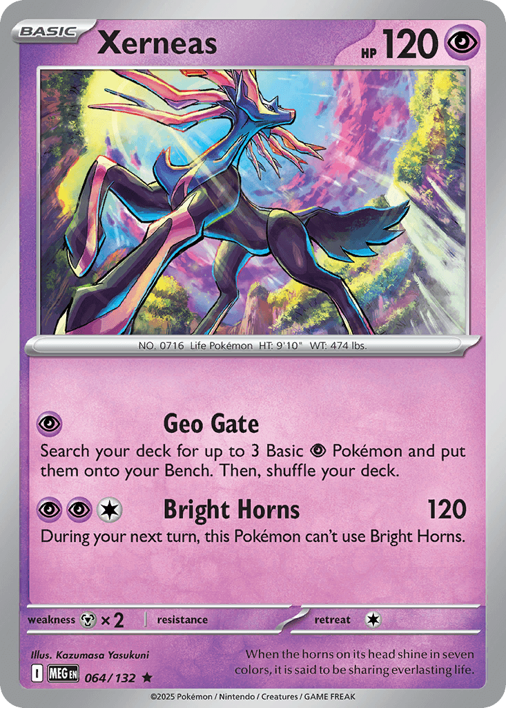 Xerneas, kortbilde fra pokemontcg.io