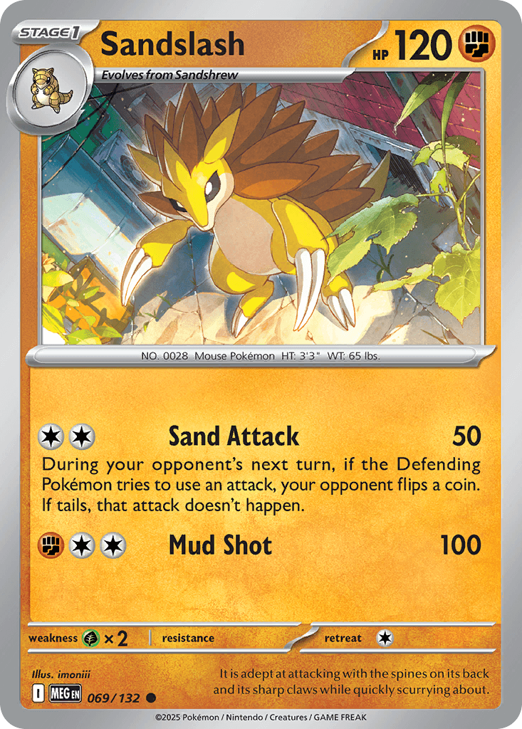 Sandslash, kortbilde fra pokemontcg.io