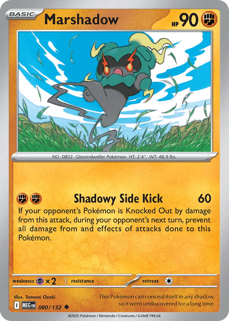 Marshadow, kortbilde fra pokemontcg.io